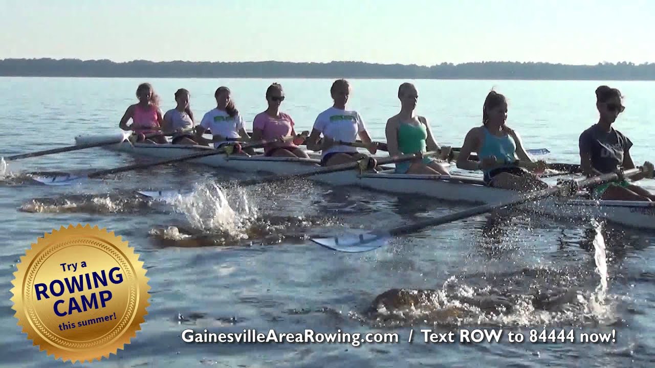 GAR Gainesville Area Rowing Text "ROW" to 84444 YouTube