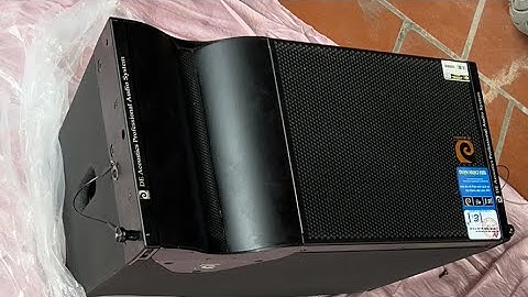 Array DE-acoustics HTL 310 . Mở ruột xem nội thất.