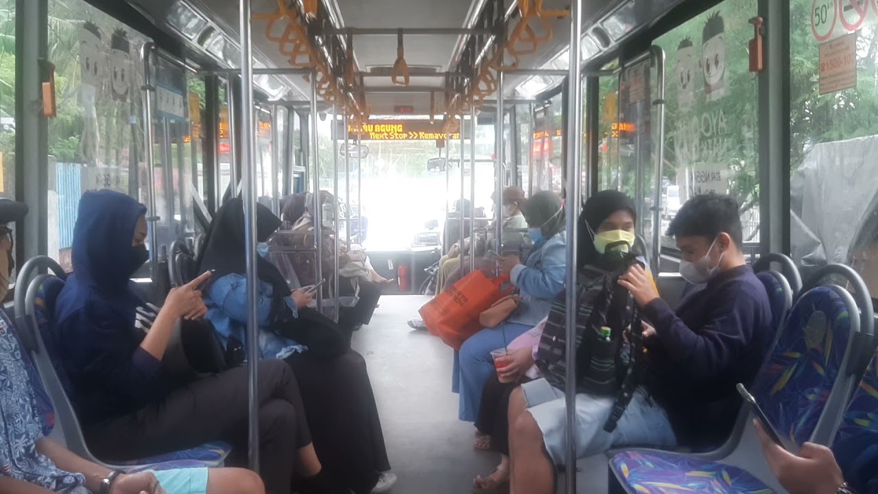 Onboard Hino RK8 Transjakarta Koridor 12 Full Trip (Sunter Kelapa Gading - Penjaringan)