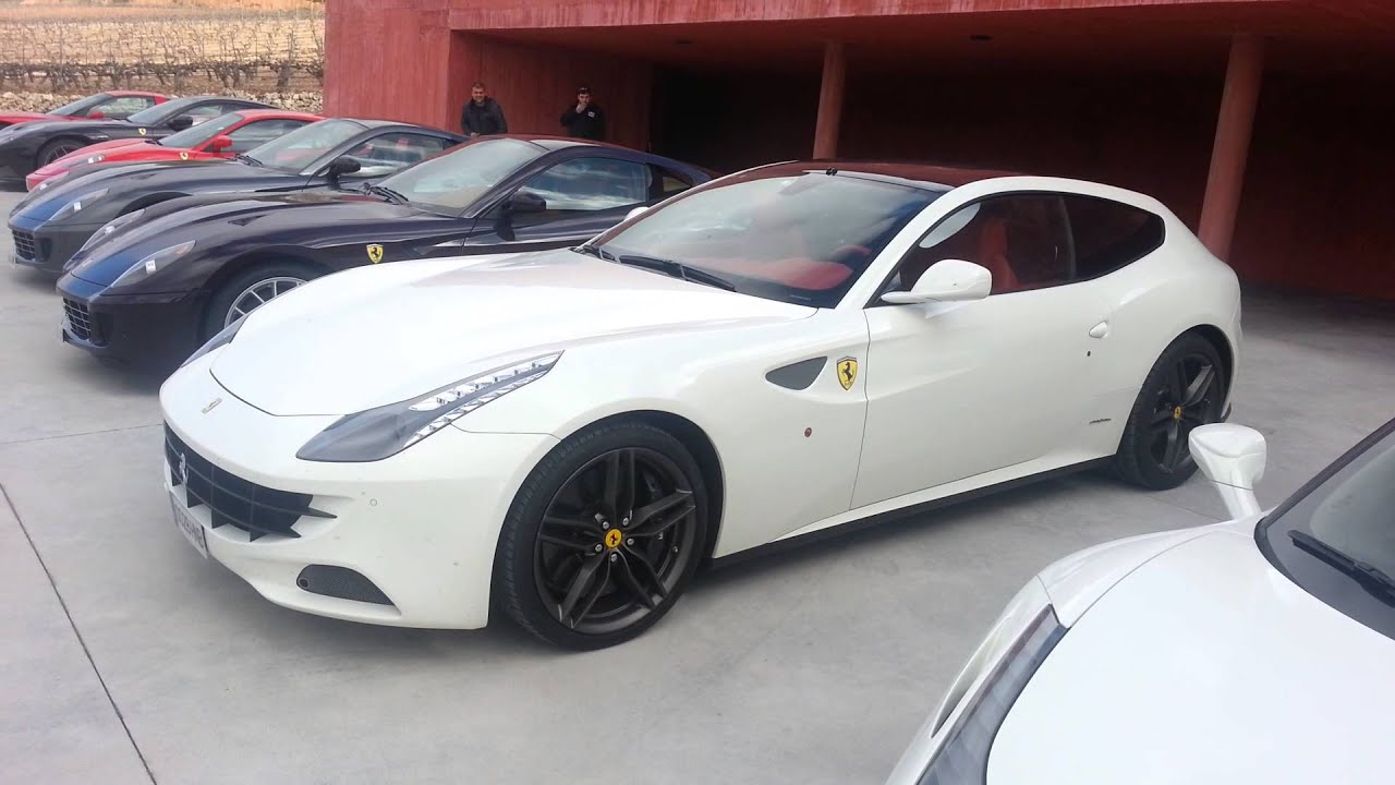  FERRARI  ff  WHITE  SUPERCARS EN ESPA A YouTube