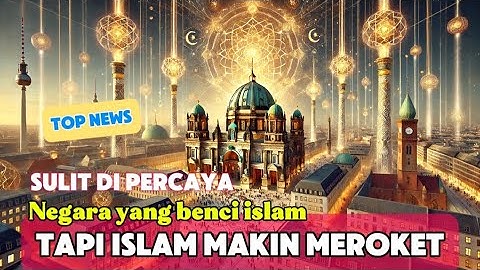 DI LUAR AKAL MESKIPUN DI LUAR NALAR PERKEMBANGAN ISLAM DI JERMAN TERUS MEROKET