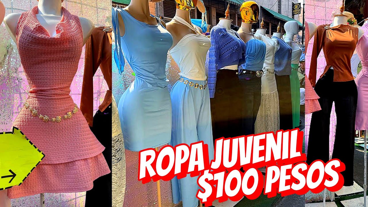 😱Ropa JUVENIL BARATISIMA😱 Desde $100 y $150 PESOTES 😱  Vestidos, Conjuntos, Blusas, Sueter ...