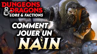 JOUER un NAIN dans D&D: Guide pour Débutants !!