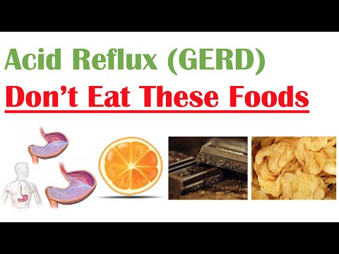 ایسڈ ریفلکس (GERD, Gastroesophageal Reflux Disease) کے ساتھ کھانے کے لیے بدترین غذائیں | علامات کو کیسے کم کریں۔