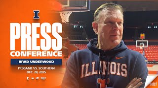 Illinois Mens Basketball Brad Underwood Press Conference 122825
