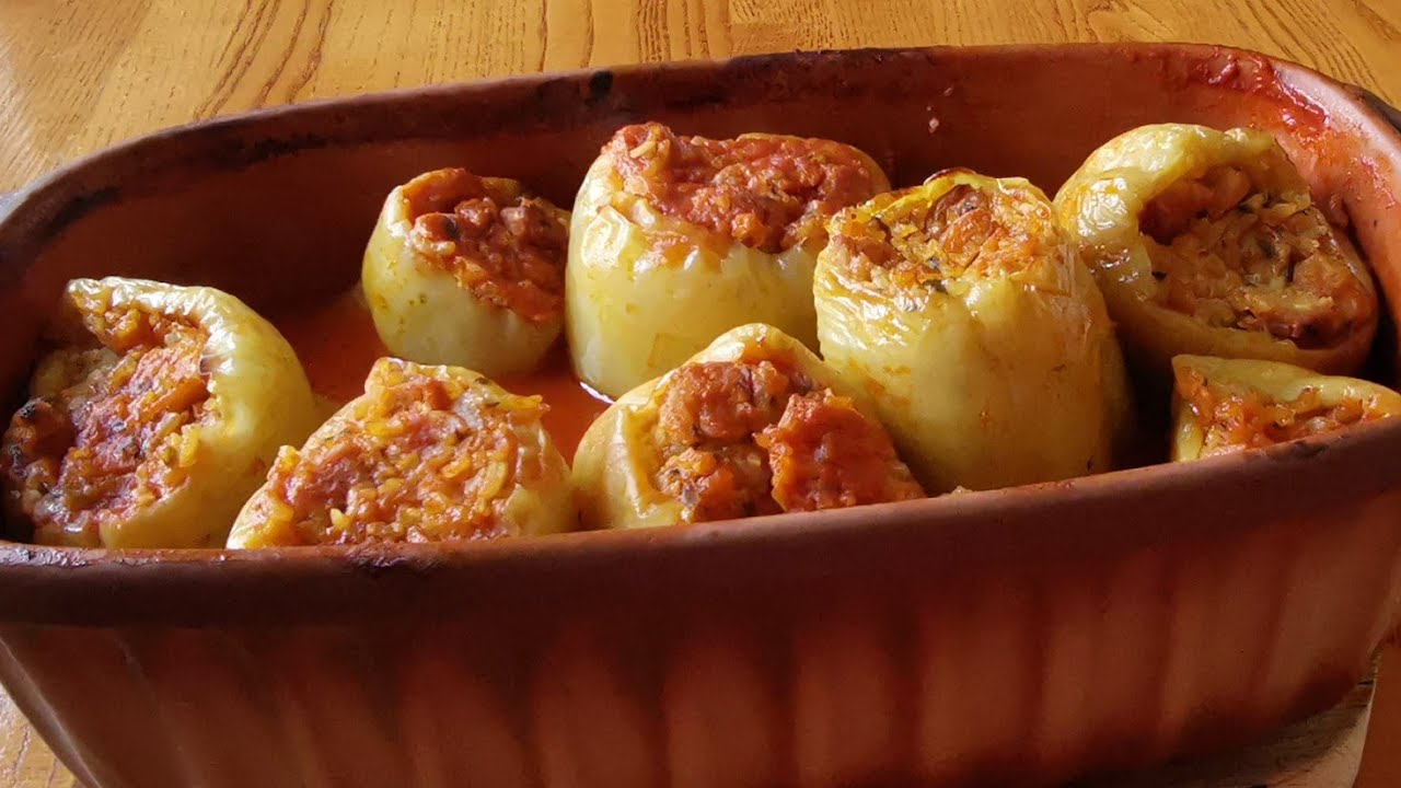 Paprike punjene sa sojom - posno i ukusno!