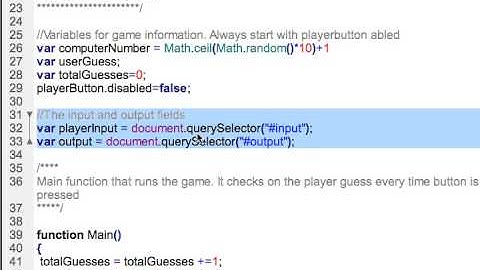 Javascript Number Guessing Game 2