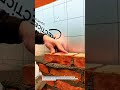 Satisfying Red Brick Work! Pro Mason Lays Perfect Rows Every Time 🧱🔥