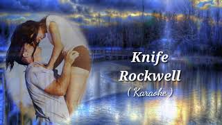 Knife-Rockwell, Karaoke Version No Vocal