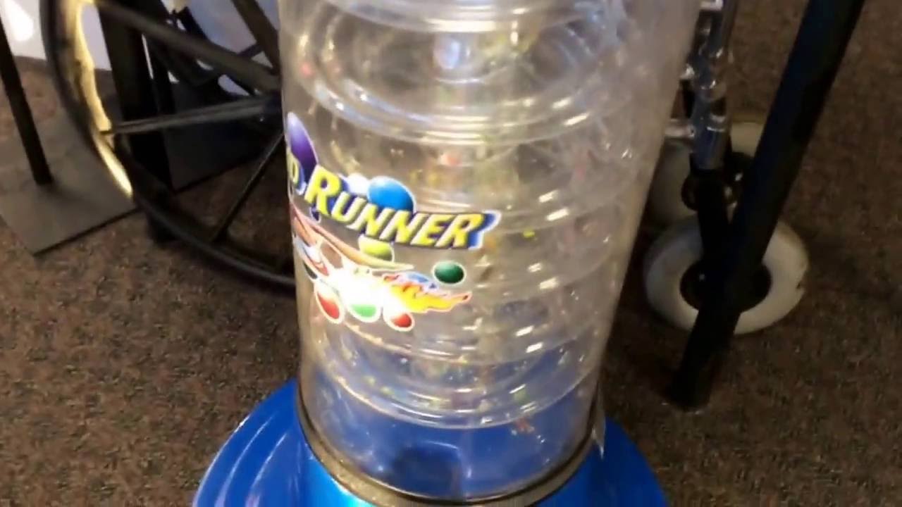 Lock /& Key Road Runner Spiral Gumball Machine by OK manufacturing