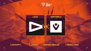 LOUD vs. Sentinels - VCT Americas Kickoff - Grand Final - Map 5
