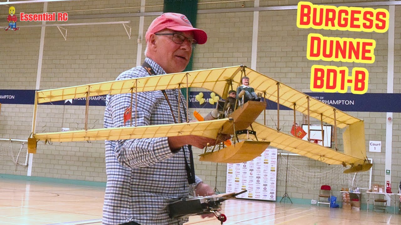 FANTASTIC AERO-MODELLING ! Andrew White's Burgess Dunne BD1-B Float Bi-plane
