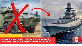 El presupuesto de los blindados 8x8 será asignado para la Marina de Guerra del Perú #peru