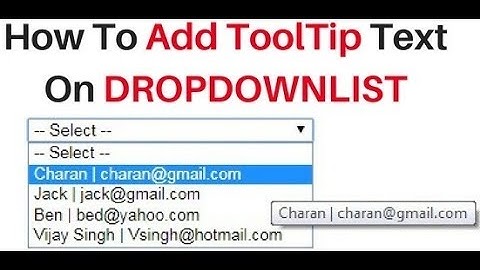bind tooltip for dropdownlist control listitem asp.net databound