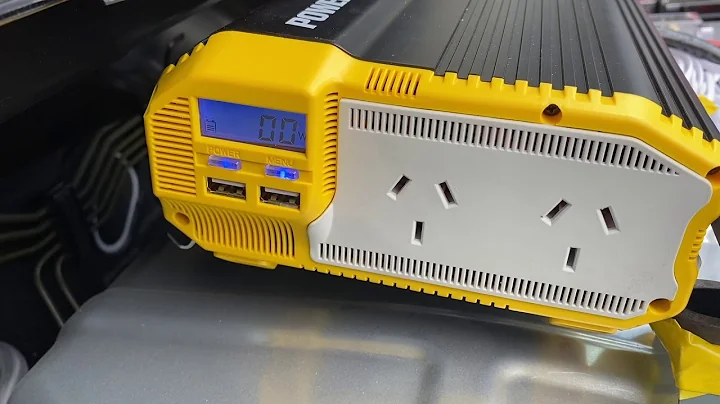 Nissan Leaf with 1100W Inverter connected Drive EV