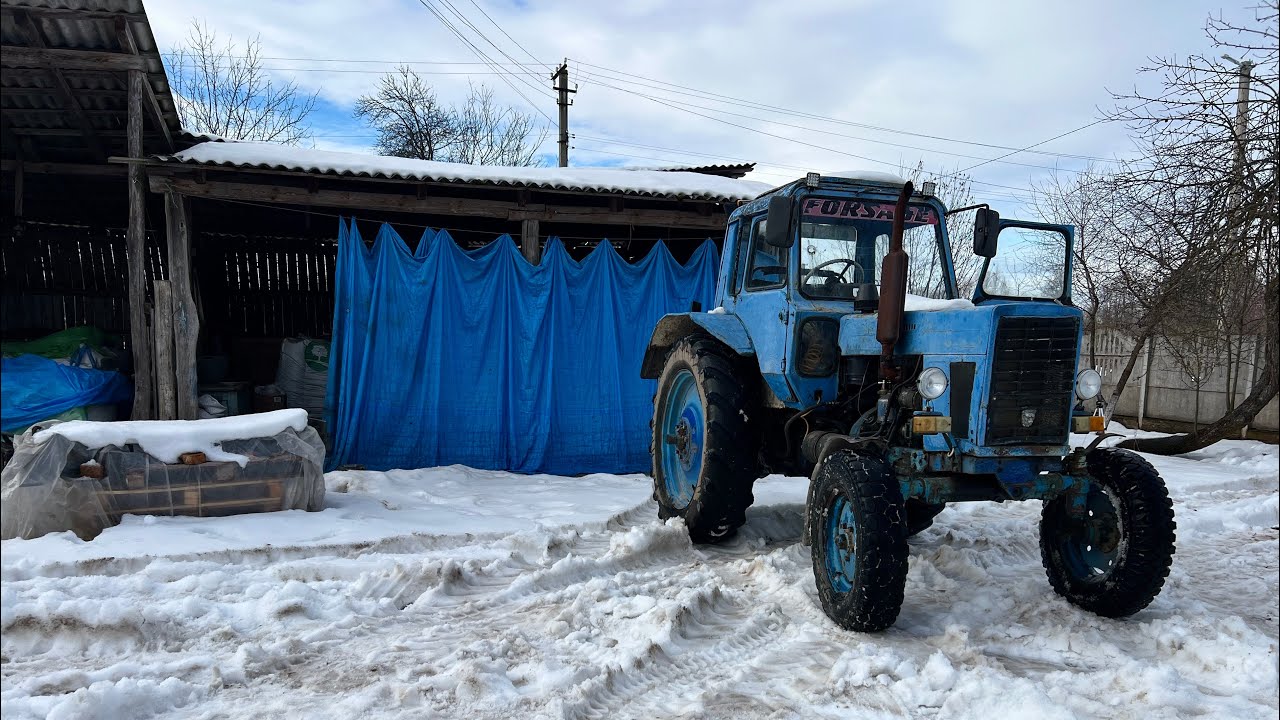 Пересів на 350 сильний МТЗ / Запуск свого МТЗ 80 після довгого простою.