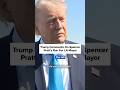 Trump weighs in on Spencer Pratt's run for Los Angeles mayor