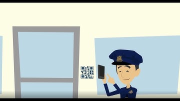 QR Code checkpoint in patrolling