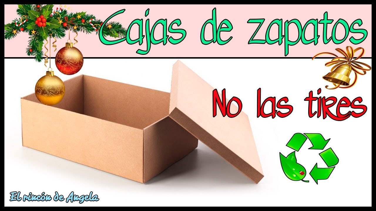 Que hacer con las cajas de zapatos