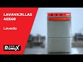 Vídeo: Lavavajillas Industrial 40x40 cm con Cestas ®Romux