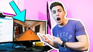 MY FRIEND PLAYS ROBLOX FOR THE FIRST TIME!!