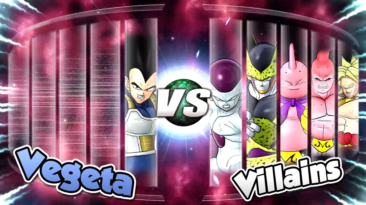 Vegeta Vs Villains