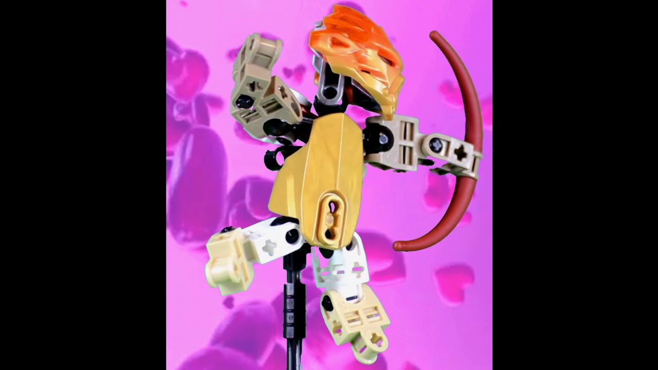 Cupid Valentines Day Bionicle MOC - PC View
