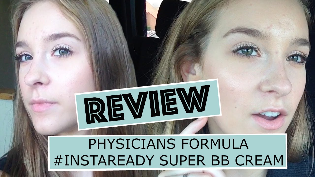 Physicians Formula InstaReady Super BB Cream REVIEW YouTube