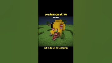 Anh Gà Gặp Khủng Bố Trong Minecraft ??! 🤣 -  Tập 1012 #shorts #minecraft