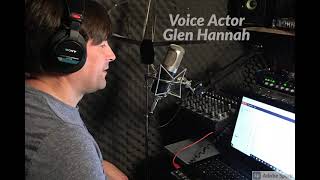 Glen Hannah Audiobook Reel 2021