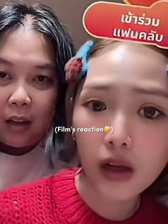 Film was shocked coz namtan wanted to sleep with her tonight🤣 #namtanfilm