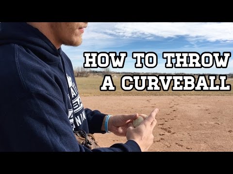 야구 투수 그립-Curveball 던지는 방법