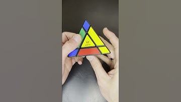 So easy anyone could do it 🤤 Pyraminx Edge🔺