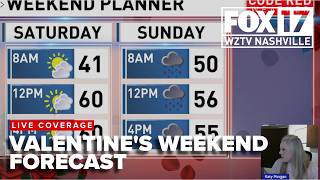 LIVE Valentine s Weekend Forecast for Nashville and Middle Tennessee