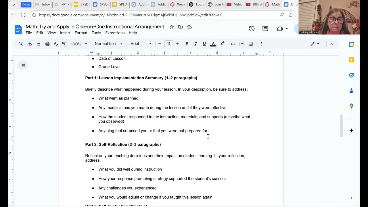 Try and Apply for Content Area Lessons: Directions