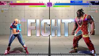 SF6 ▰ KUROMI灵F (Ultimate Master Cammy) Vs KAZUNOKO (Ultimate Master Arjun) ▰ High Level Replays