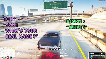 Tony Forgets His Own Son Bjorn Legal Name | NoPixel GTA RP