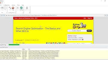 How to perform keyword scraping in Ezinearticles.com | Webharvy