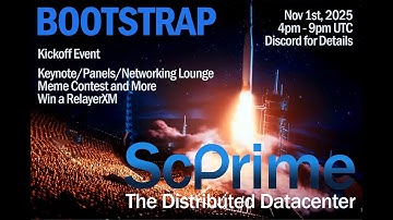ScPrime Bootstrap - a kickoff event for the next year