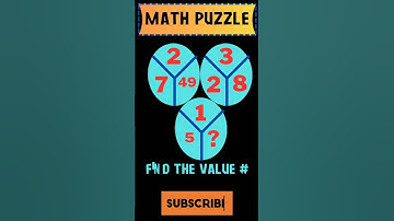 Can anyone find the value? #youtubeshorts #shorts #puzzle #short