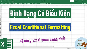 Cách sử dụng Định dạng có điều kiện trong Excel (Full chi tiết)