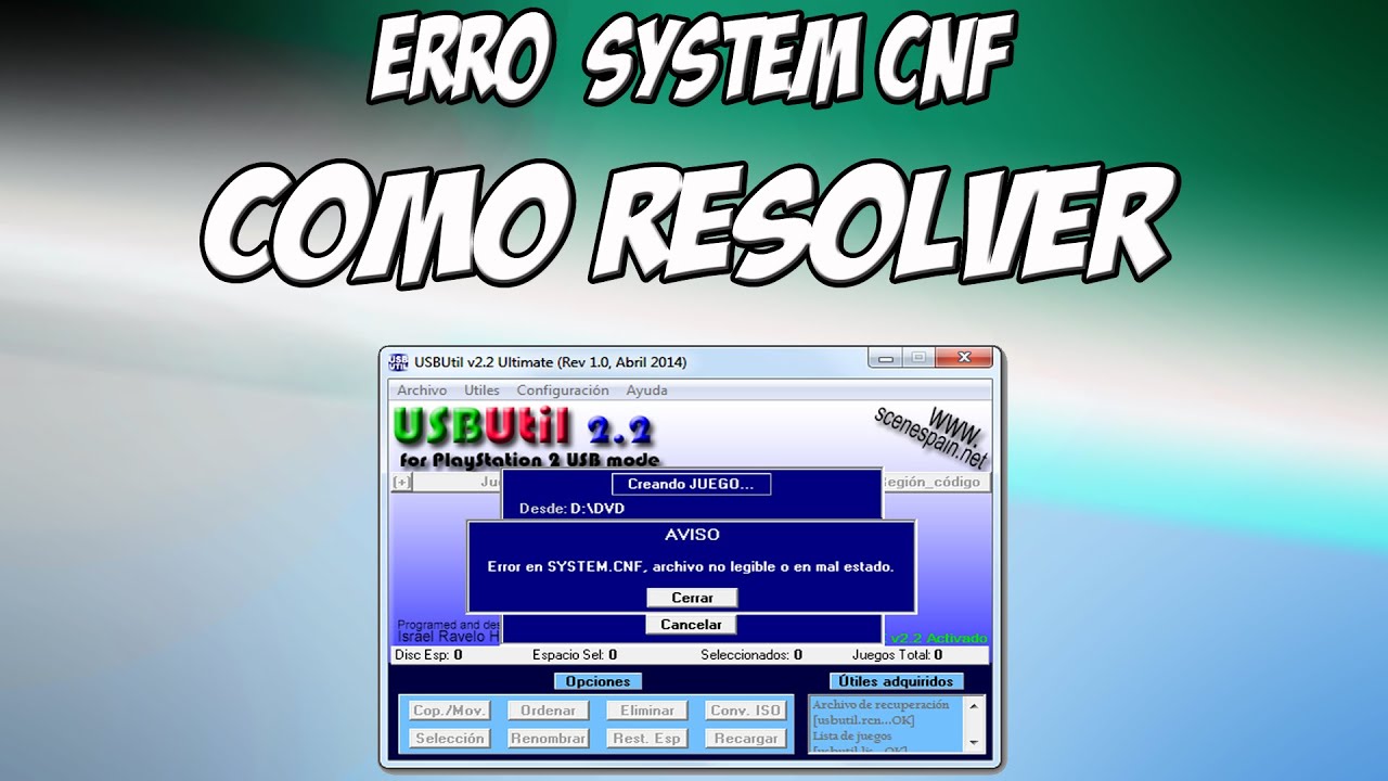 USB UTIL System CNF - Resolver - YouTube