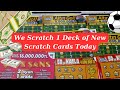 We are digging 1 deck of new scratch cards worth 6000 tl today
