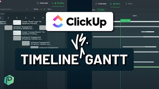 How (and When) to Use Timeline View vs. Gantt View (ClickUp Tutorial) screenshot 5