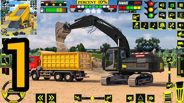 Bridge Construction Simulator - 3D Construction Simulator Gameplay Walkthrough Part 1 - Android,ios