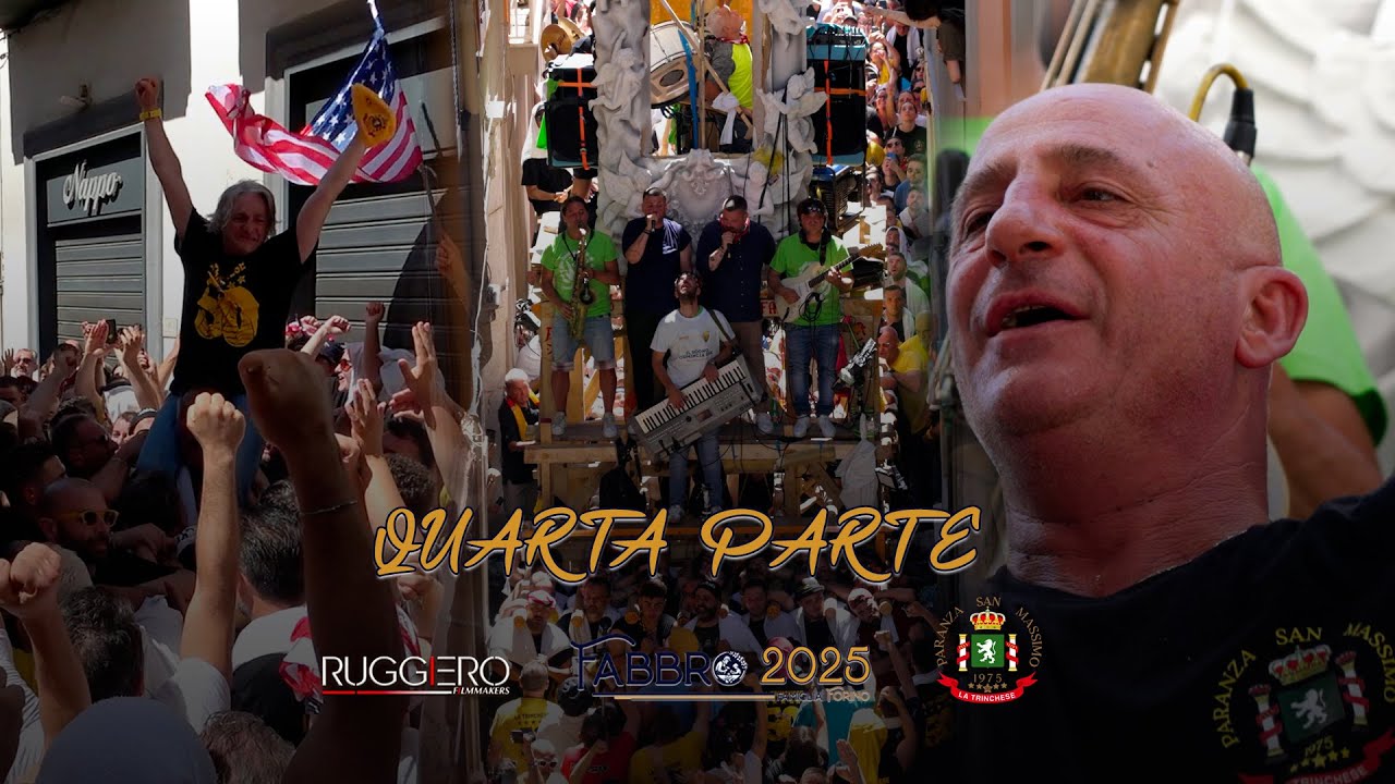 FABBRO 2025 FAM. FORINO - BALLATA GIGLIO 4° PARTE - PARANZA SAN MASSIMO TRINCHESE 👑 🇺🇸
