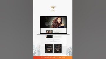 Beauty Salon Web Design by Love My Online Marketing