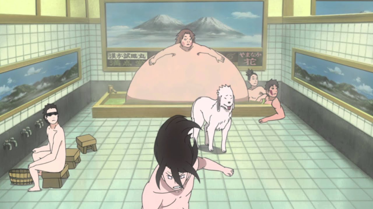 Naruto bath scene uncensored