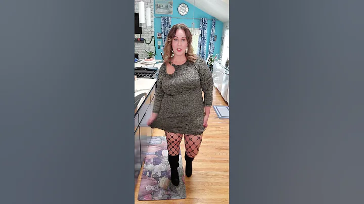 sweater dress idea