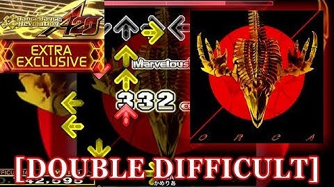 【DDR A20】 ORCA [DOUBLE DIFFICULT] 譜面確認＋クラップ